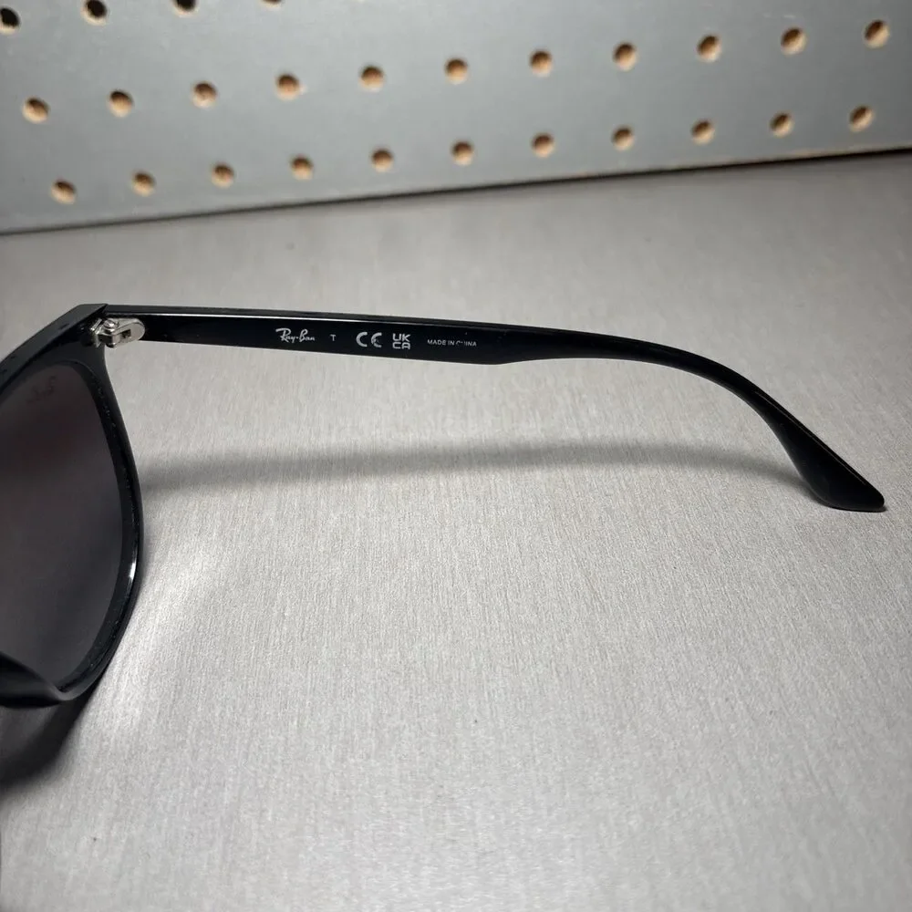 Ray-Ban Sunglasses RB4378 601/8G Rectangular Black Plastic 54-16 145 FRAMES ONLY